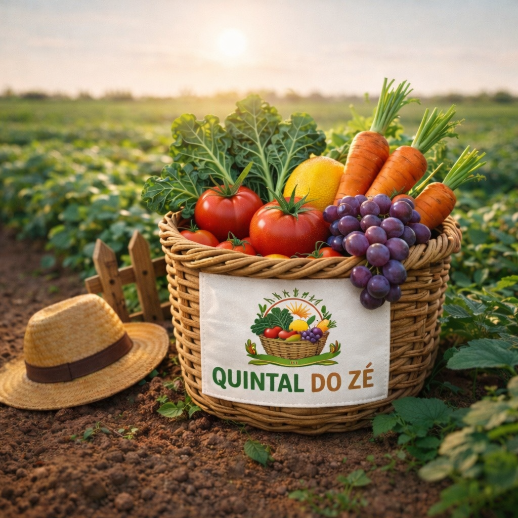Box de legumes e frutas Quintal do Zé