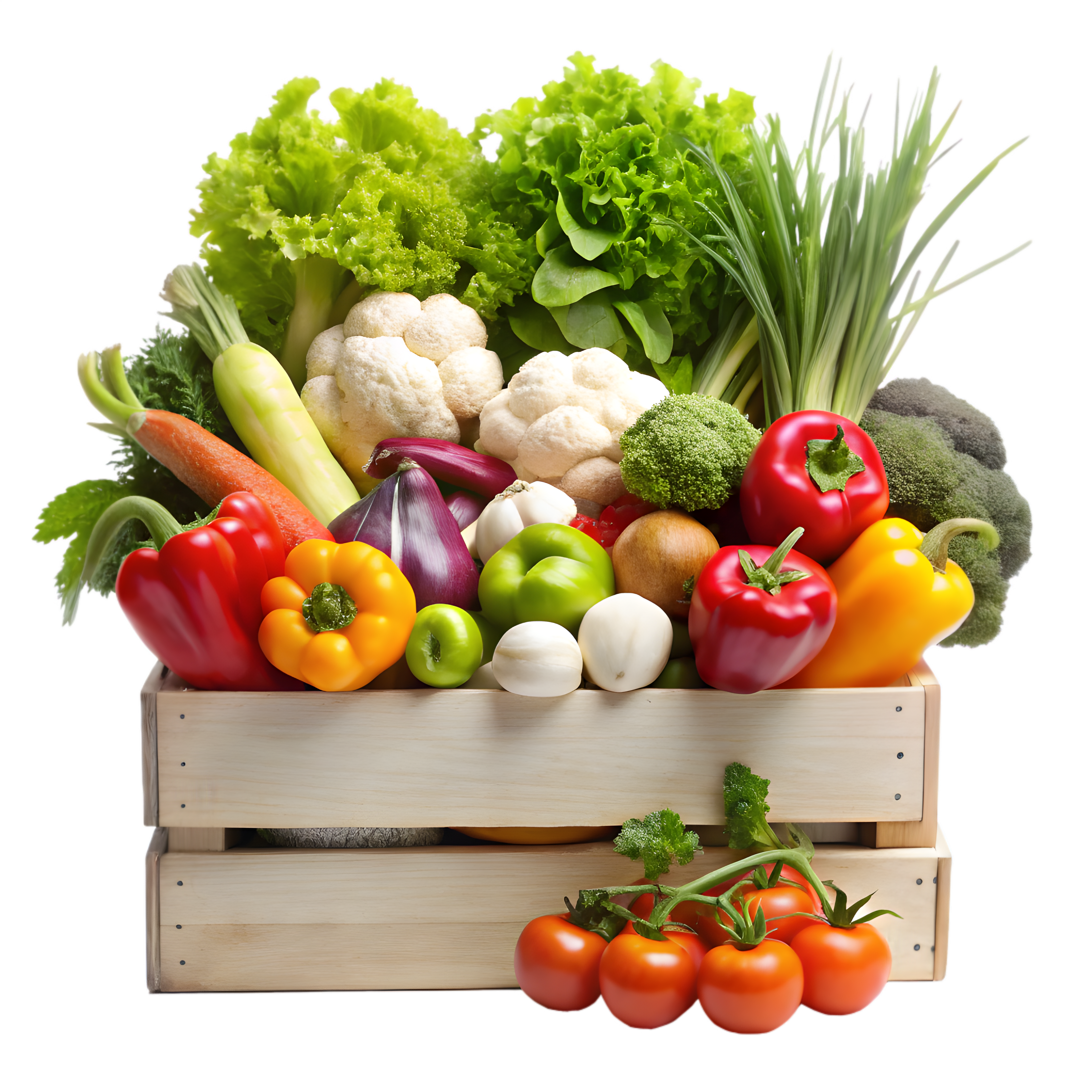 Box de Legumes — legumes frescos da horta